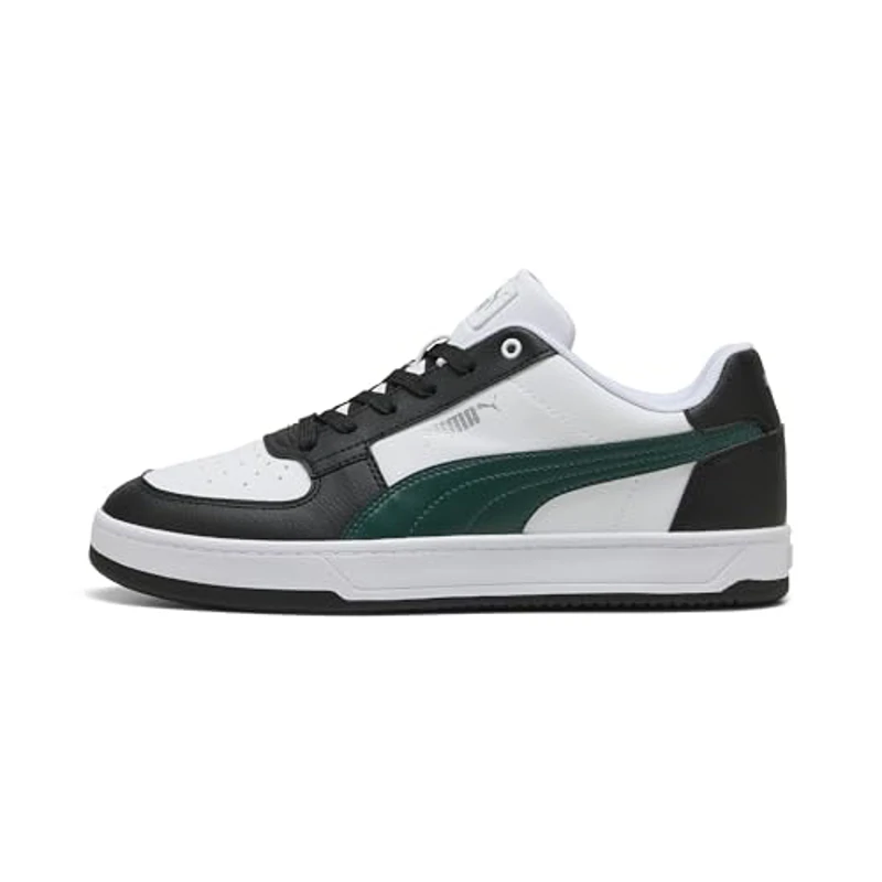 PUMA Caven 2.0, Zapatillas Unisex Adulto, Puma White-Dark Myrtle-Puma Black, 43 EU - Imagen 3