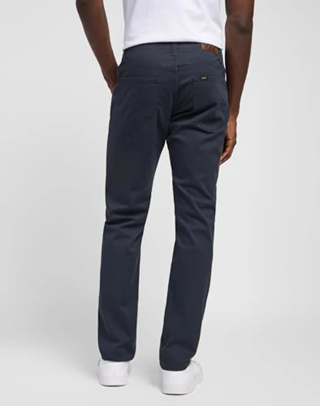 Lee Straight Fit Mvp Jeans, Azul (Navy), 33W / 32L Hombre - Imagen 2