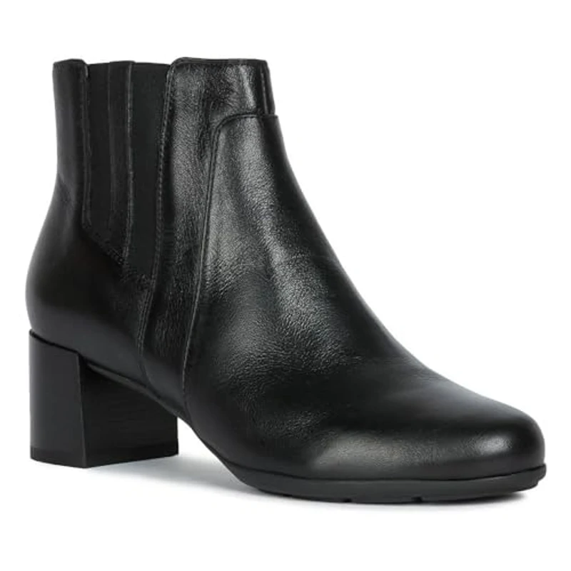 Geox D New Annya Mid B, Botines para Mujer, Negro (Black), 36 EU - Imagen 1