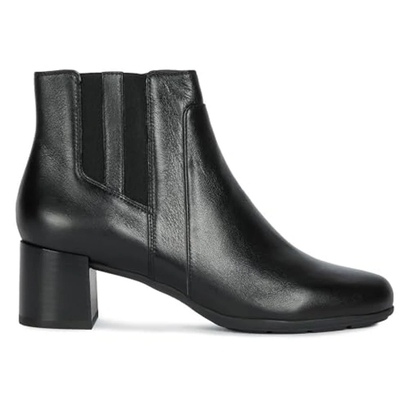 Geox D New Annya Mid B, Botines para Mujer, Negro (Black), 36 EU - Imagen 3