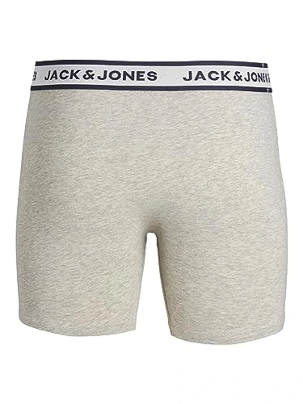 JACK & JONES Boxer Briefs 3-Pack Boxer Briefs Light Grey Melange S Light Grey Melange S - Imagen 2