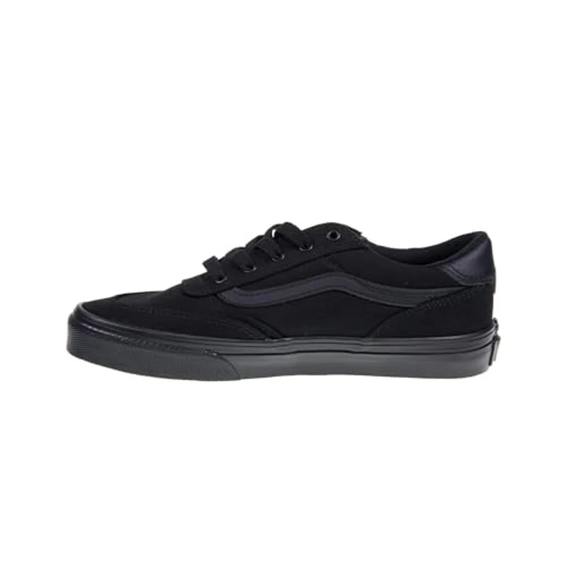 Vans Brooklyn LS, Zapatillas Unisex niños, Lona Negra, 34/35 EU - Imagen 3