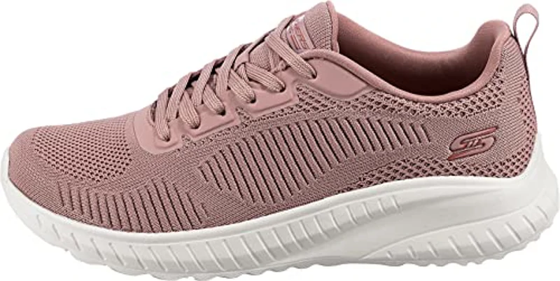 Skechers Bobs Squad Chaos Face Off, Zapatillas de Deporte Mujer, Blush Engineered Knit, 41 EU - Imagen 3