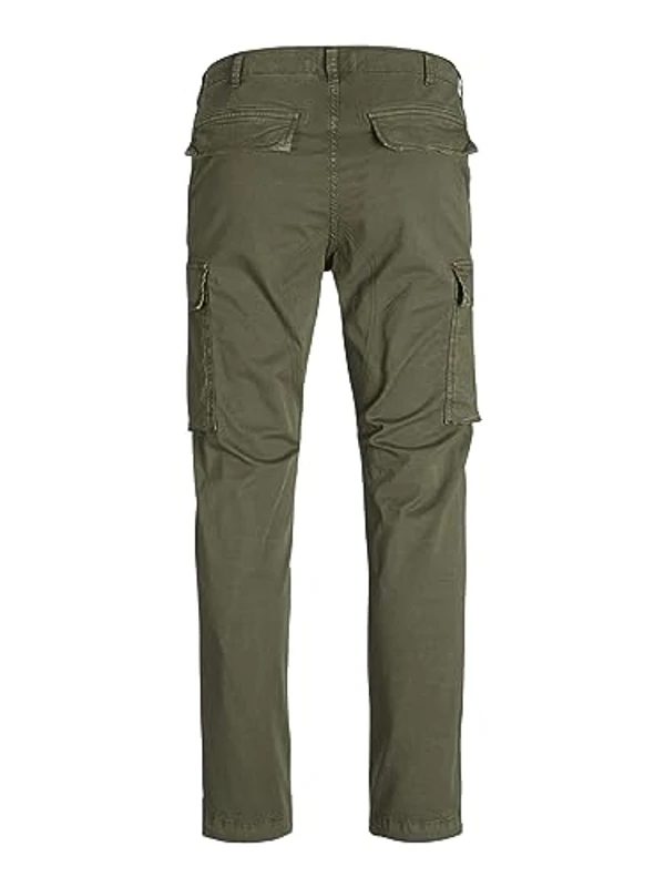 JACK & JONES Jpstace Jjtucker Ama Noos Pantalón Cargo, Noche de Oliva, 34W x 34L para Hombre - Imagen 3
