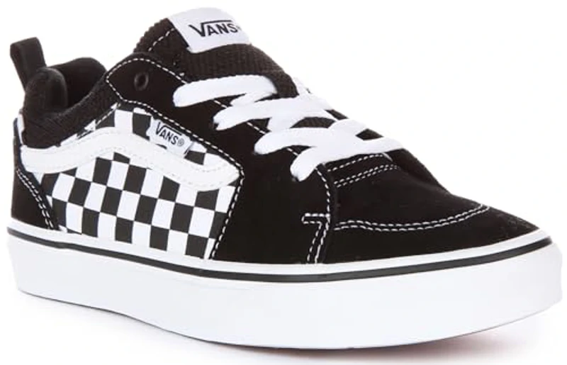 Vans Filmore, Zapatillas Unisex niños, Checkerboard Black and White, 36.5 EU - Imagen 2