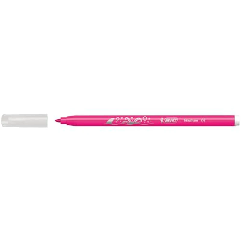 BIC Kids - Kid Couleur Rotuladores Punta Media, 24 Count (Pack of 1), Pack especial, Colores Surtidos - Imagen 3