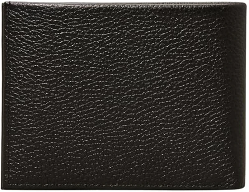 Calvin Klein Cartera Hombre Warmth Bifold Pequeña, Negro (CK Black), Talla Única - Imagen 2