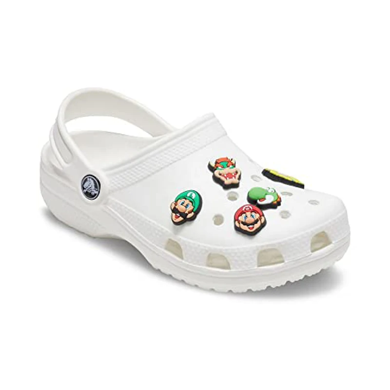 Crocs Super Mario 5 Pack Encantos para zapatos, Multicolor, Talla Única - Imagen 3