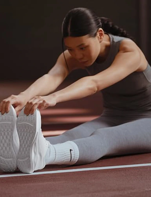 NIKE W Downshifter 13, Sneaker Mujer, White White Platinum Tint, 35.5 EU - Imagen 2