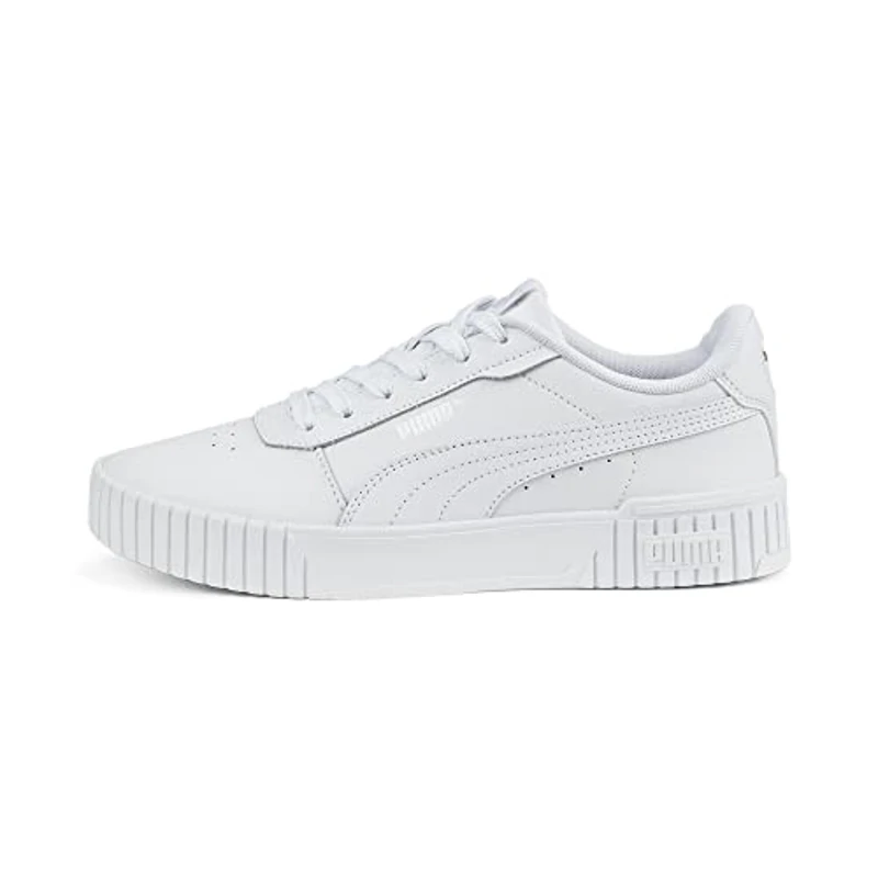 PUMA Carina 2.0, Zapatillas Mujer, White White Silver, 38 EU - Imagen 1