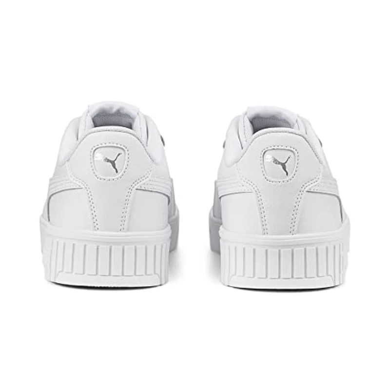 PUMA Carina 2.0, Zapatillas Mujer, White White Silver, 38 EU - Imagen 3