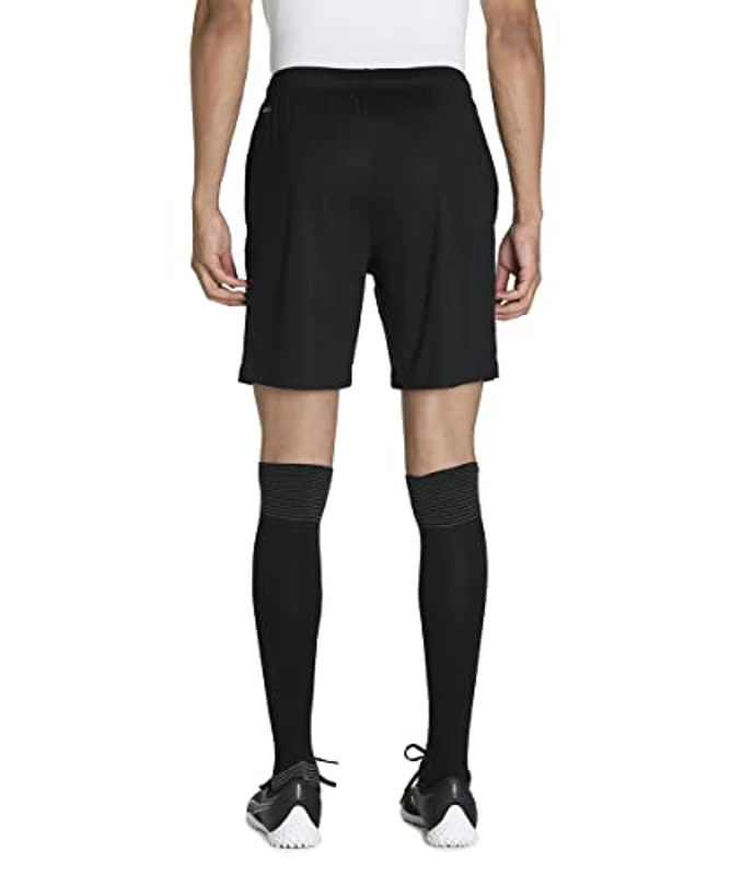 PUMA teamRISE Training Shorts Pantalones Cortos, Hombre, Black White, L - Imagen 3