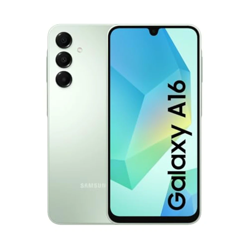 Samsung Galaxy A16 4G LTE, Teléfono Móvil Android, Pantalla 6,7" Super AMOLED, Múltiples Cámaras, Almacenamiento 128GB, Verde Claro (Versión Española), Garantía del Fabricante 3 Años + 1 Año Extra - Imagen 1