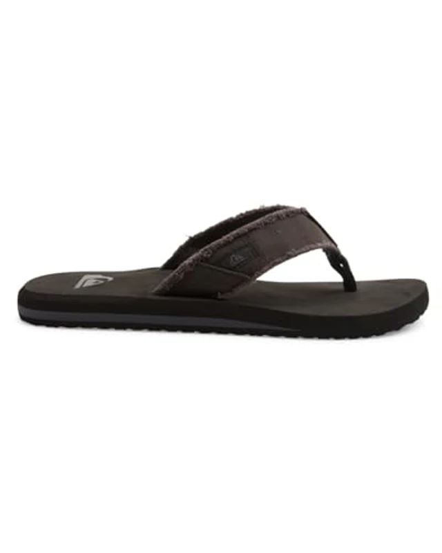 Quiksilver Monkey Abyss, Sandalia Hombre, Negro (Black Black Brown Xkkc), 44 EU - Imagen 2