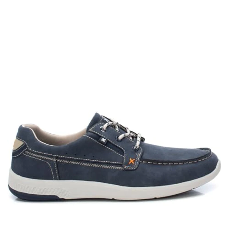 XTI - Zapato Hombre Navy - Calzado Cómodo y Versátil - Moda Casual - Modelo 14404801 (Talla 44) - Imagen 1