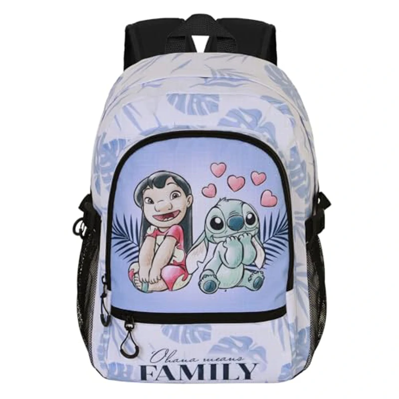 Disney Lilo y Stitch Couple-Mochila Fight FAN 2.2, Lila, 31 x 44 cm, Capacidad 24 L - Imagen 2