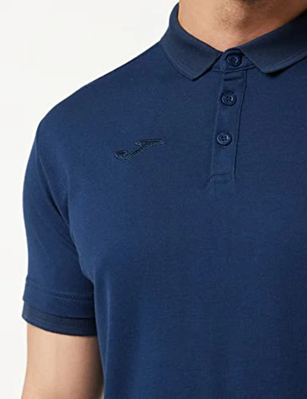 Joma Bali II M/C Polo, Hombre, Marino, XL - Imagen 3