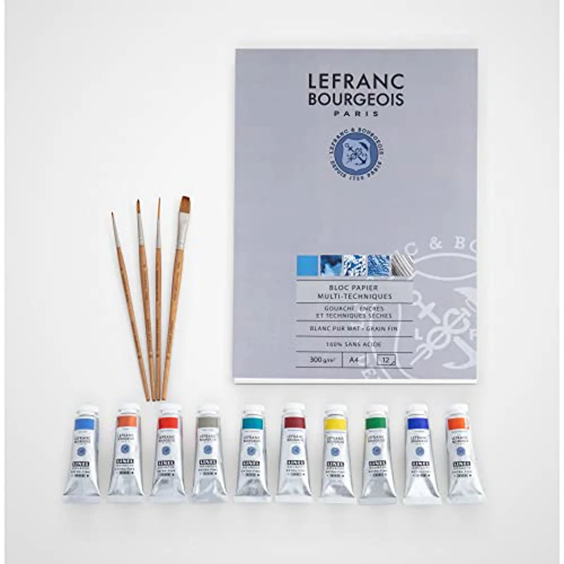Lefranc Bourgeois Linel - Escoba extra-Fine (14 ml), color verde Saint Michel Serie 1 301208 - Imagen 3