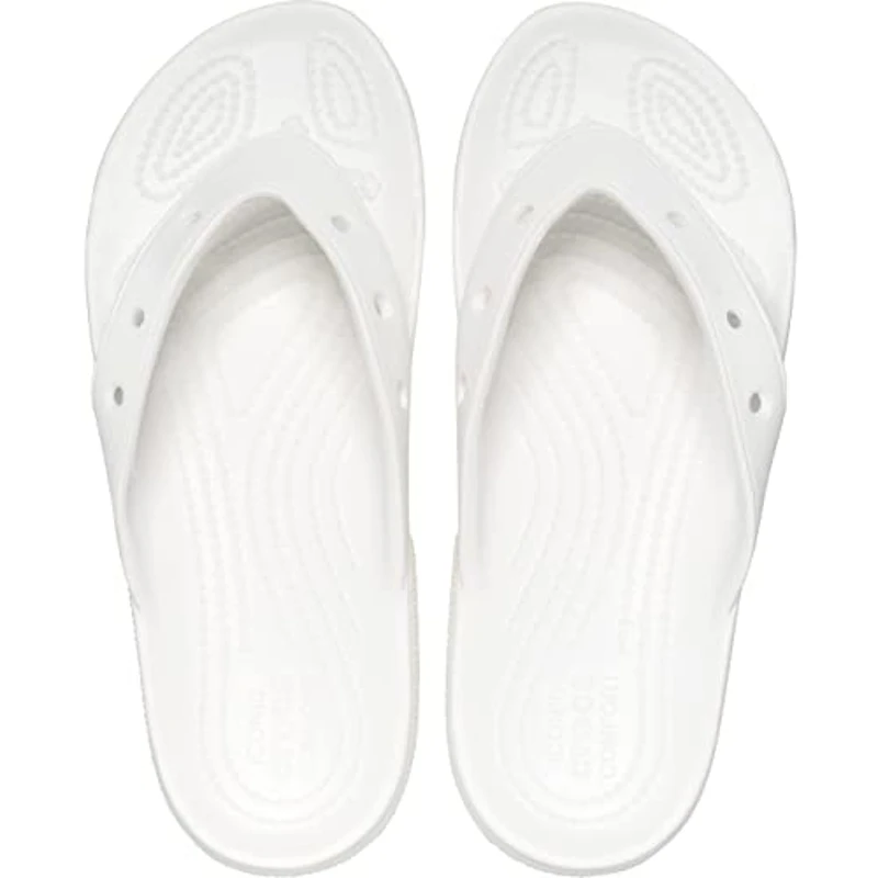 Crocs Unisex Adulto Classic Crocs Flip Chancla de dedo, White, 36/37 EU - Imagen 3