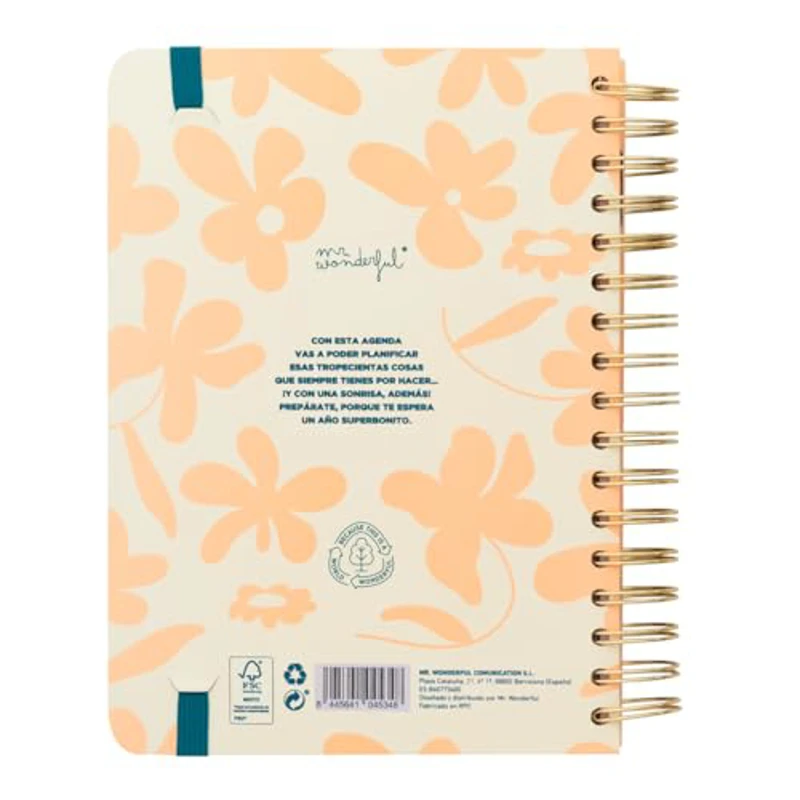 Mr.Wonderful - Agenda Office 2024-25 Diaria - Cada día estoy más cerca de conseguirlo - Agenda Escolar con Organización Diaria - Estilo Office - Imagen 2