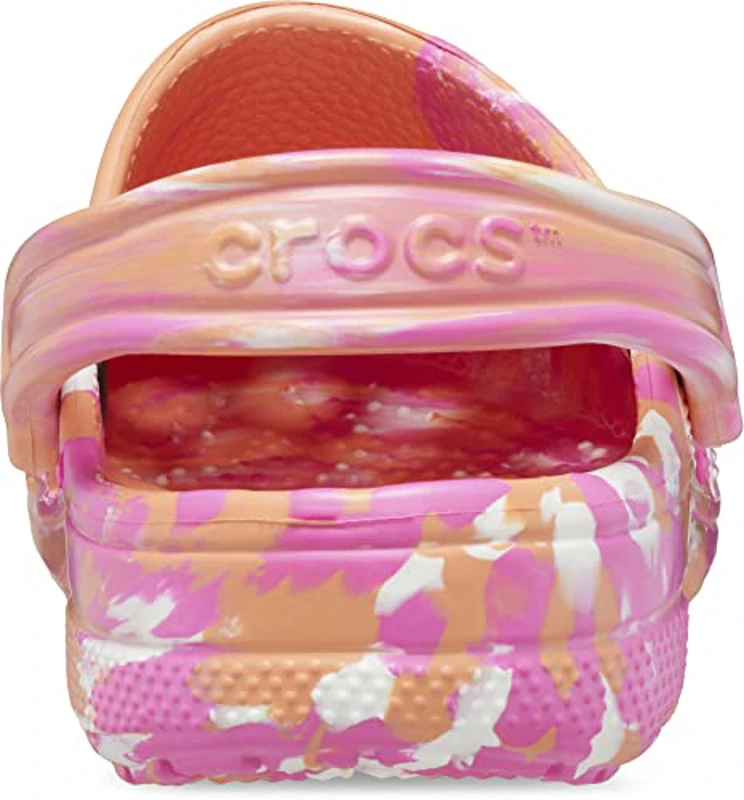 Crocs Unisex Adulto Baya Marbled Amazon Clog Zueco, Papaya/Multi, 45/46 EU - Imagen 2