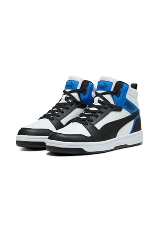PUMA Rebound V6, Zapatillas Unisex adulto, Black White Team Royal, 42 EU - Imagen 1