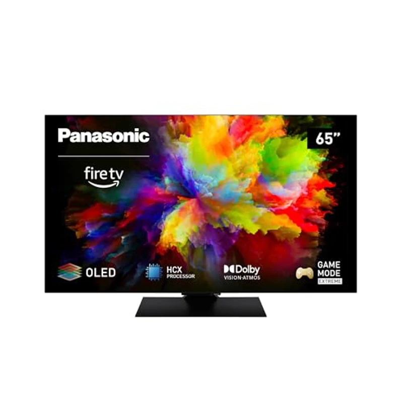 Panasonic TV-65Z80AEZ, Z80 Series 65 Pulgadas 4K Ultra HD OLED Smart TV, 2024, Fire TV, Dolby Vision y Atmos, Modo de Juego Extreme, Control De Voz Alexa, Airplay, Negro - Imagen 1
