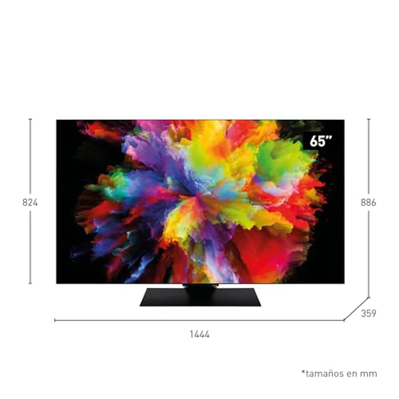 Panasonic TV-65Z80AEZ, Z80 Series 65 Pulgadas 4K Ultra HD OLED Smart TV, 2024, Fire TV, Dolby Vision y Atmos, Modo de Juego Extreme, Control De Voz Alexa, Airplay, Negro - Imagen 2