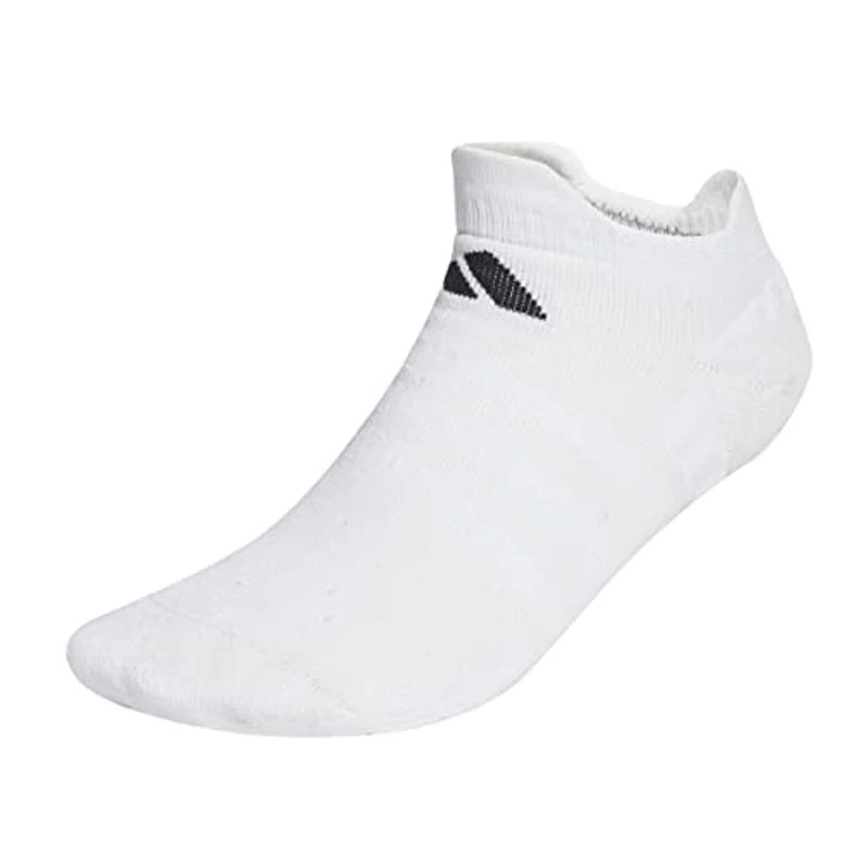 adidas Unisex adulto Tennis Low-Cut Cushioned Socks 1 Pair, White/Black, 10.5-12.5 - Imagen 2