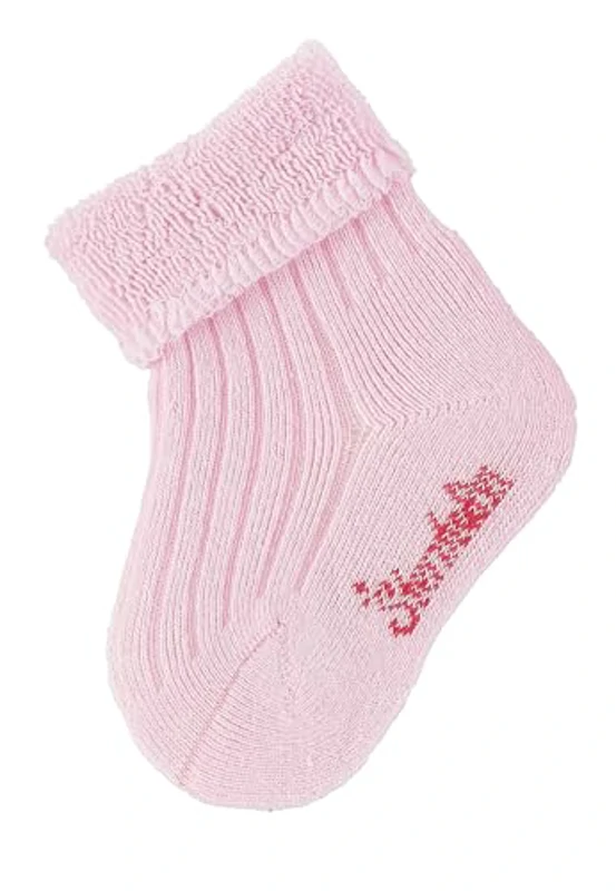 Sterntaler Calcetines para bebés, Edad: 0-4 meses, Talla: 14, Rosa - Imagen 2