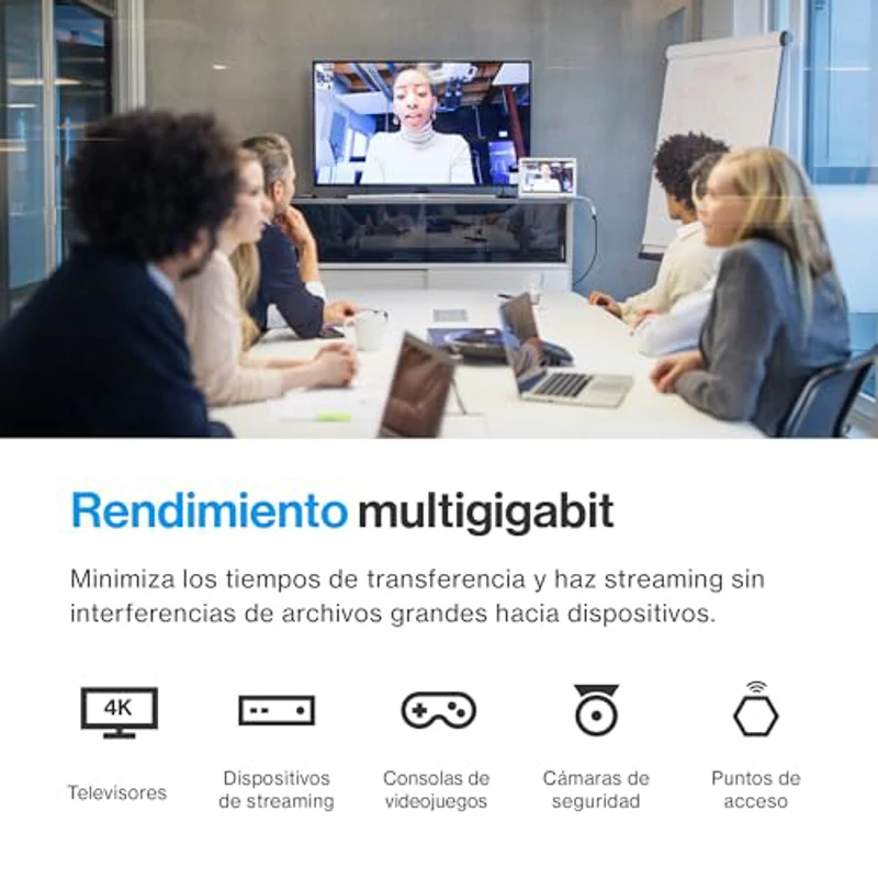 Switch PoE++ multigigabit Linksys no administrado de 8 Puertos y 2,5 G | Ethernet bajo Consumo | Control dúplex Completo | para WiFi 6/6E/7 y cámaras IP | Carcasa metálica | Presupuesto PoE de 180 W - Imagen 3