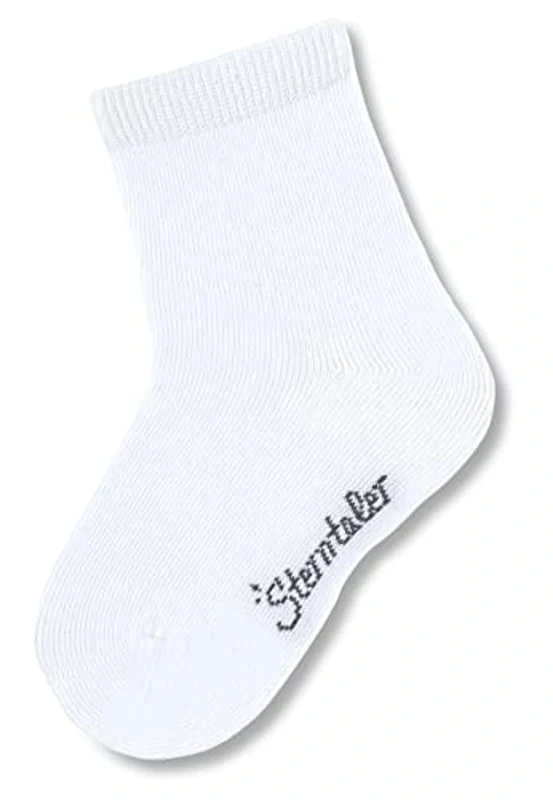 Sterntaler Calcetines, Edad: 4-6 meses, Talla: 16, Blanco - Imagen 1