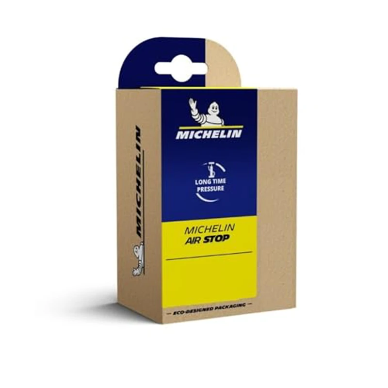 MICHELIN A4 Airstop Camera d'aria, Unisex Adulto, Nero, 48 mm - Imagen 1