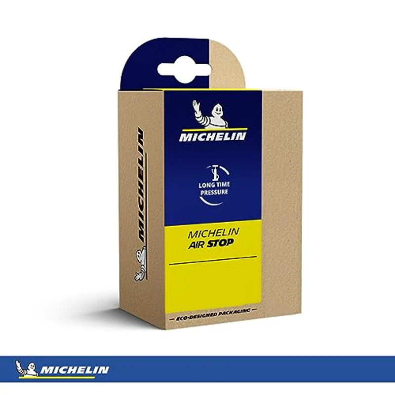 MICHELIN A4 Airstop Camera d'aria, Unisex Adulto, Nero, 48 mm - Imagen 2