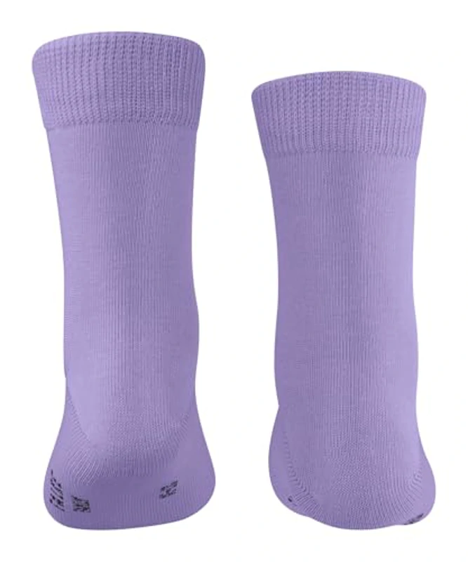 FALKE Family K So algodón sostenible lisos 1 par, Calcetines Unisex niños, Morado Light Lilac 6819, 19-22 - Imagen 2
