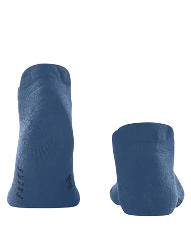 FALKE Cool Kick Sneaker U Sn suave transpirable secado rápido lisos 1 par, Calcetines cortos Unisex adulto, Azul Nautical 6531 Honeycomb, 37-38 - Imagen 2
