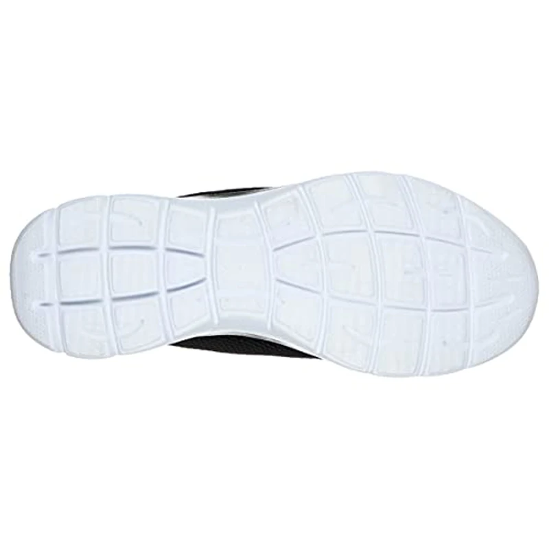 Skechers Summits Lite, Zapatillas Mujer, Black Mesh White Trim, 39.5 EU - Imagen 3