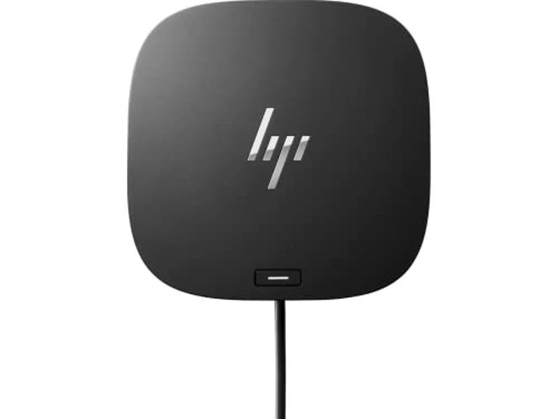 HP G5 HUB Docking Station Multipuerto con Cable Combo - (Puerto USB-C, VGA, HDMI, RJ45, Puerto de Adaptador de CA, Combo Audio Jack, DisplayPort, Windows 10,11, MacOS y Chrome OS ) Color Negro - Imagen 1