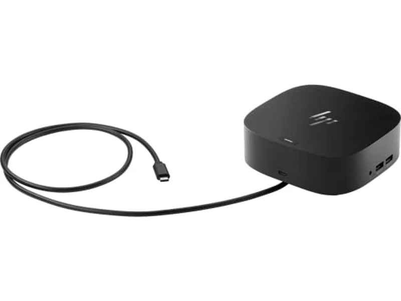 HP G5 HUB Docking Station Multipuerto con Cable Combo - (Puerto USB-C, VGA, HDMI, RJ45, Puerto de Adaptador de CA, Combo Audio Jack, DisplayPort, Windows 10,11, MacOS y Chrome OS ) Color Negro - Imagen 2