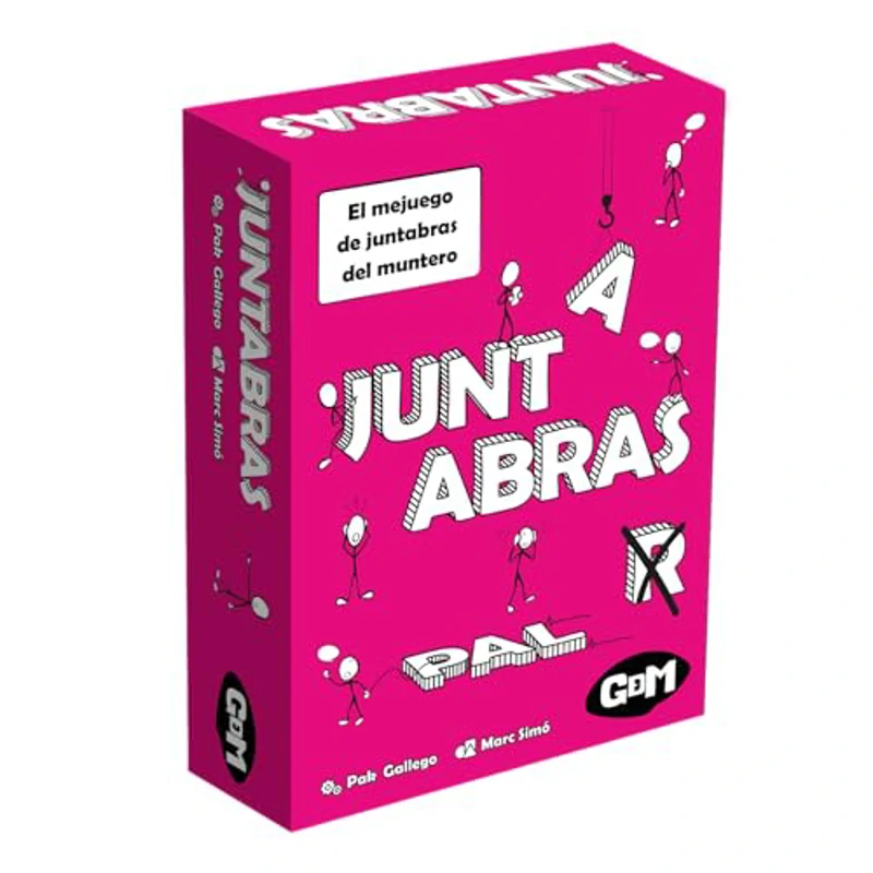 GDM - JUNTABRAS (ESP) - Juego de Mesa - Party Word Game - De 2 a 8 Jugadores - A Partir de 10 años. 20 min. - Imagen 1