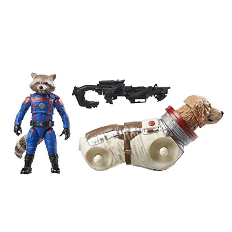 Universo Marvel Hasbro - Marvel Legends Series - Rocket - Figura de Guardianes de la Galaxia Vol. 3 de 15 cm - Imagen 1