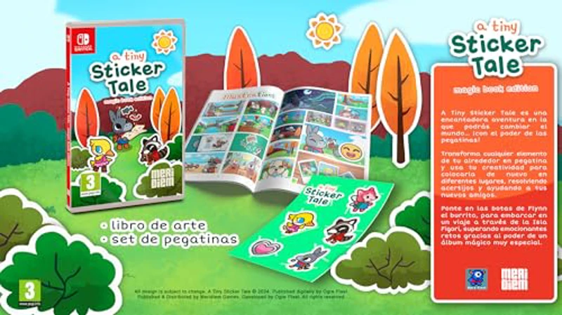 A Tiny Sticker Tale - Magic Book Edition - NINTENDO SWITCH - Imagen 3