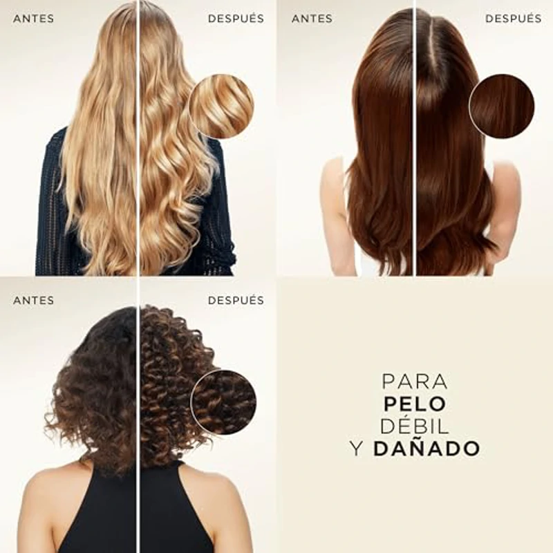 Pantene Pro-V Repara Y Protege Mascarilla Protectora De Keratina 3X300ml Para Pelo Seco Y Dañado. Ayuda A Reparar 6 Meses De Daños En Un Solo Uso - Imagen 2