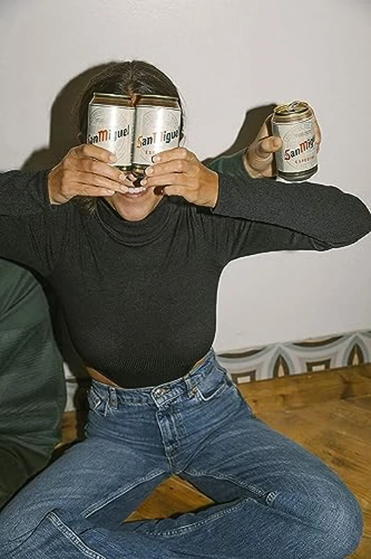 San Miguel Especial Lager, Pack 24 Latas x 33cl, Cerveza Premium Española, Calidad Tradicional y Sabor Refrescante, 5.4% Volumen de Alcohol - Imagen 3