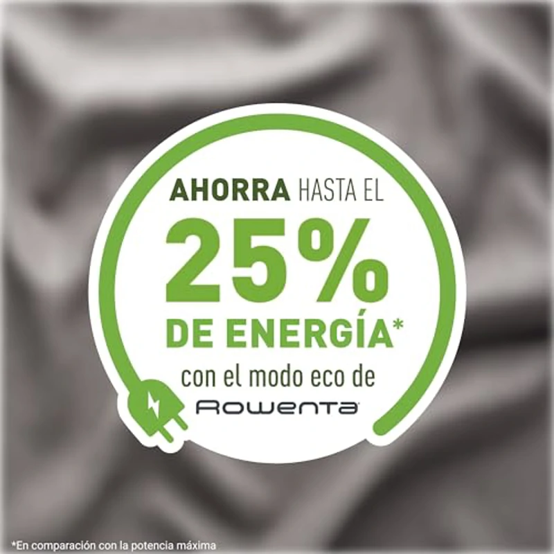 Rowenta Centro de planchado Turbosteam - Potencia 2600W, salida vapor 120g/min, golpe vapor 350g/min, modo Eco, suela MicroSteam400 láser, depósito extraíble XL 1,7L - Imagen 3