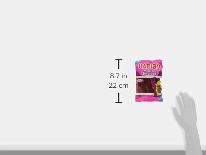 HARIBO Mega Torcidas Cereza, 1x 160 g - Imagen 2