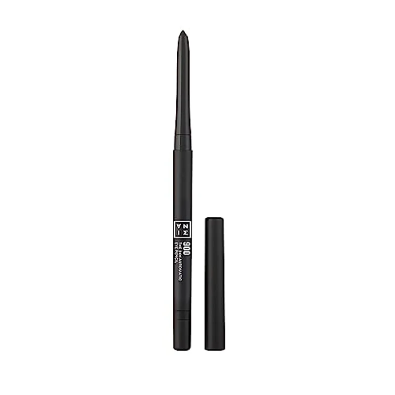 3INA MAKEUP - The 24h Automatic Eye Pencil 900 - Negro - Lápiz de ojos retráctil con duración 24H - Delineador de ojos de alta pigmentación con textura cremosa - 12 tonos - - Vegan - Cruelty Free - Imagen 1