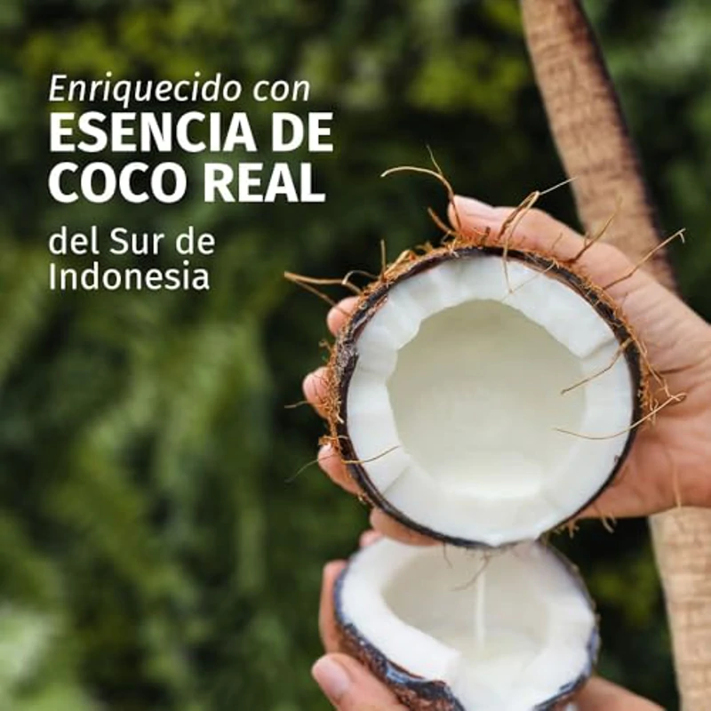 Herbal Essences Champú 2x350ml + Mascarilla 500ml Hidratante Aroma A Coco Para Pelo Muy Seco. Ayuda A Hidratar Intensamente, Cabello Suave Y Sedoso. De Origen Natural. Vegano, No Testado En Animales - Imagen 2