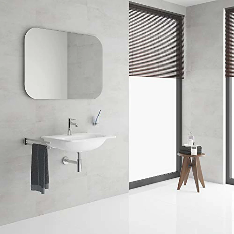 Grohe Essence - Grifo de Lavabo Monomando con Vaciador Automático y Función de Ahorro Energético, con Conexiones Flexibles (Ref. 23591001) - Imagen 2