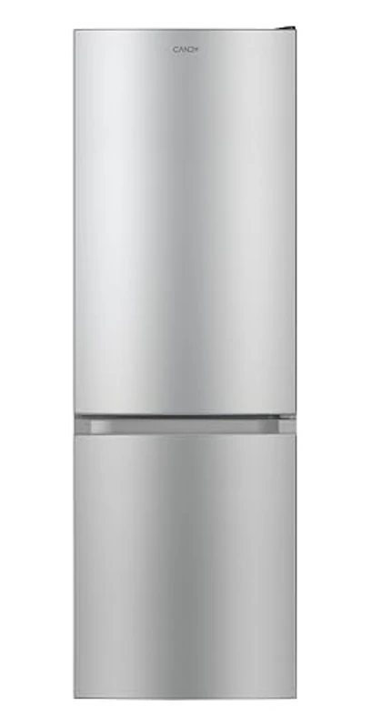 Candy CCG1S 518EX Frigorífico Combi, Ancho 55cm, Altura 1,80m, Capacidad 252L, Cajón Verdulero, Control Mecánico de la temperatura, Iluminación LED, Puerta Reversible, 41DB, Inox - Imagen 1